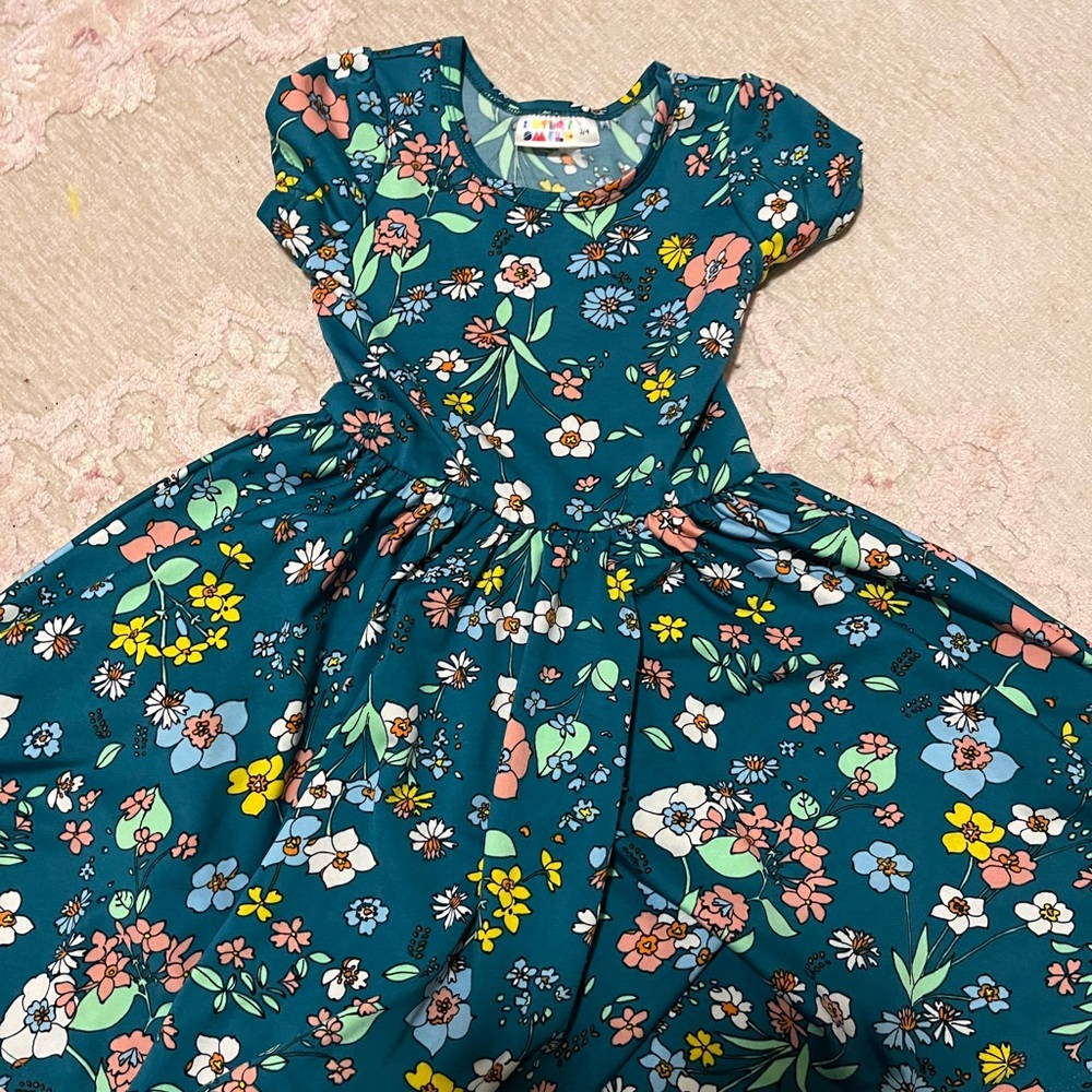 Dot dot smile toddler dress